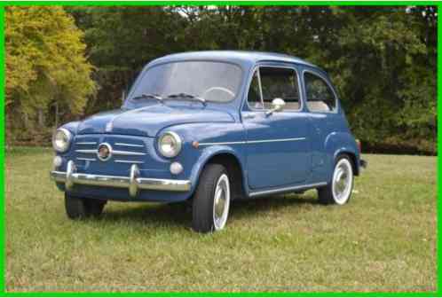 Fiat 600 1960 FIAT 600 PrimaSerie (1962)