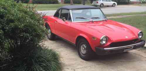 1978 Fiat Spider 124