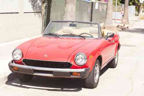 Fiat Other 2000 Spider (1980)