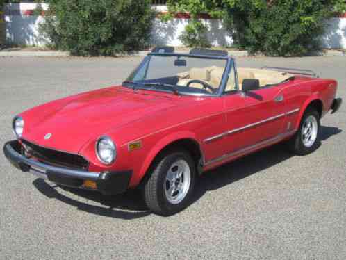 Fiat 2000 Spider (1981)