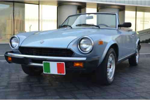 1983 Fiat Other Pininfarina Azzurra - coveted model year - 60K