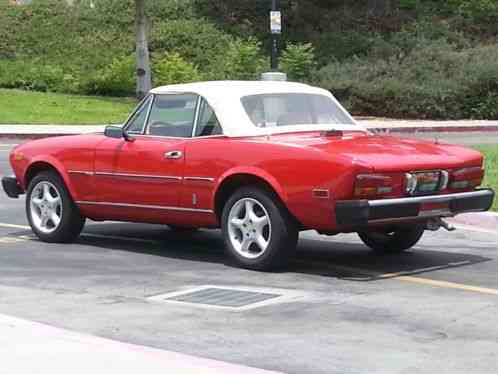 1980 Fiat Other Spider 2000