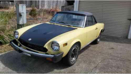 Fiat Other Spider (1978)