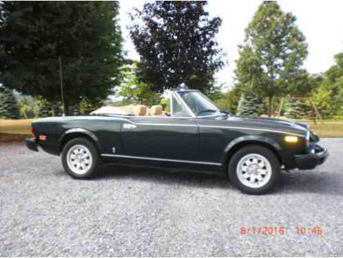 Fiat Spider 2000 (1982)