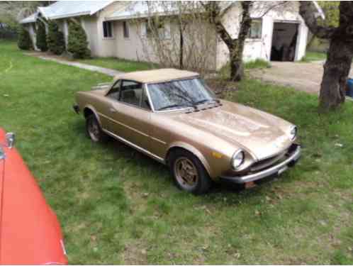 Fiat Spider 2000 Limited Edition (1980)