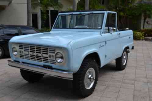 Ford Bronco August 65 build date, (1966)