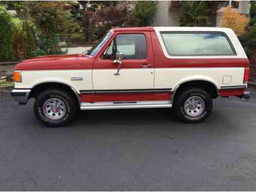 Ford Bronco BRONCO 4X4 RANGER XLT (1988)