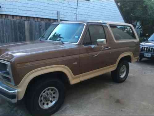 1986 Ford Bronco