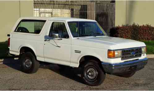 1989 Ford Bronco One Owner, 60k Orig Miles