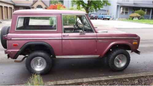 Ford Bronco (1971)