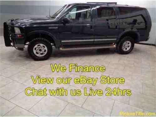 2003 Ford Excursion Limited 4WD Powerstroke Diesel 3 Rows of Leather