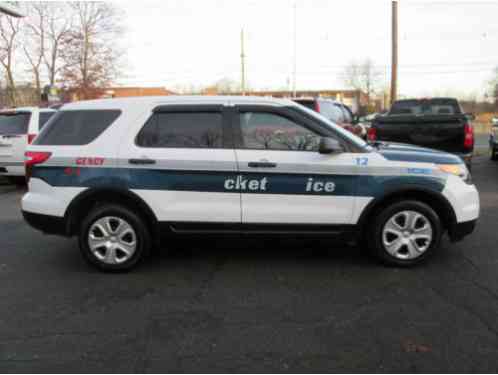 Ford Explorer AWD Police (2013)