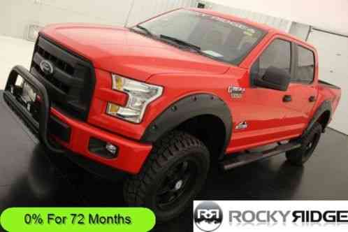 2015 Ford F-150 Rocky Ridge 6in Lift 20in Wheels 4X4 Crew Cab