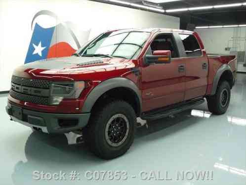 2014 Ford F-150 SVT RAPTOR CREW 4X4 6. 2L SUNROOF NAV