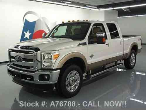 Ford F-250 LARIAT CREW 4X4 DIESEL (2014)