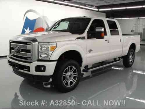 Ford F-250 PLATINUM CREW 4X4 DIESEL (2014)