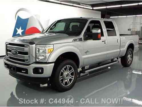 Ford F-250 PLATINUM CREW DIESEL FX4 (2015)