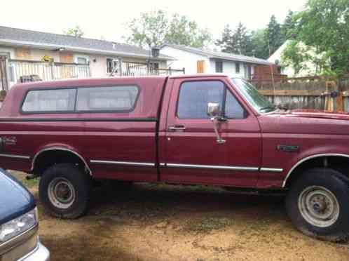 Ford F-250 regular cab 2 door (1992)