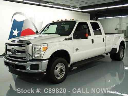 Ford F-350 CREW 4X4 DIESEL DUALLY (2015)