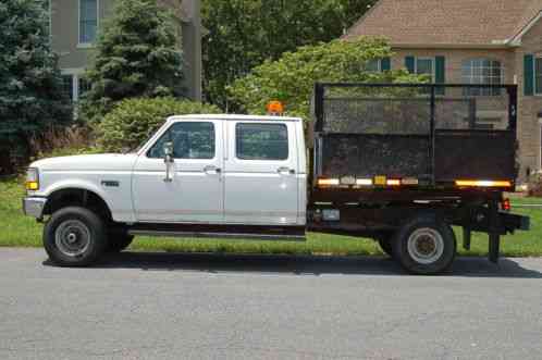 Ford F-350 Crew Cab, Landscape Dump (1996)