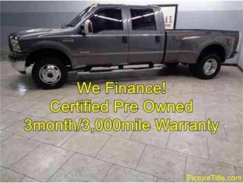 2006 Ford F-350 Lariat 4WD Crew Diesel Dually Leather Heated Seats