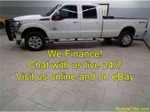 2013 Ford F-350 Lariat 4WD Long Bed Leather Backup Camera 6. 7 Diesel