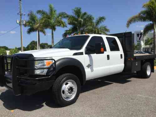 Ford F-550 4X4 CREW CAB FLATBED 6. (2011)