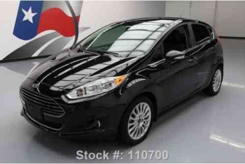 2014 Ford Fiesta TITANIUM HATCHBACK 5-SPEED LEATHER