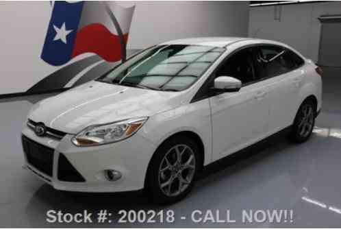 2013 Ford Focus SE SEDAN AUTO LEATHER SPOILER