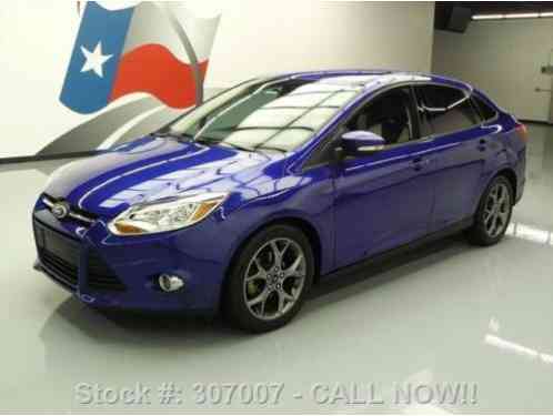 2013 Ford Focus SE SEDAN TWO TONE LEATHER SYNC