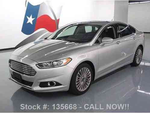 2016 Ford Fusion TITANIUM ECOBOOST LEATHER REAR CAM