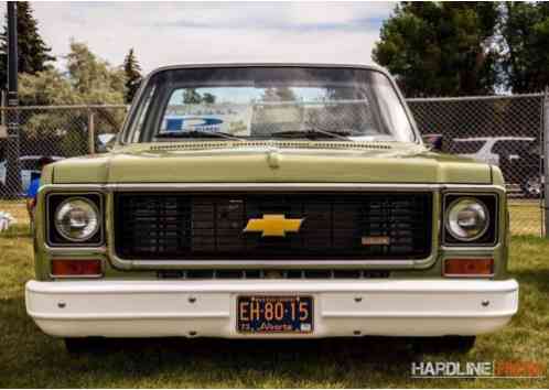 Fully restored 1973 C-10 ALBERTA pick up