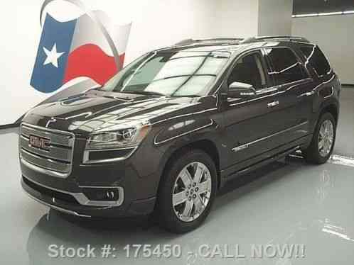 2014 GMC Acadia DENALI AWD DUAL SUNROOF NAV HUD