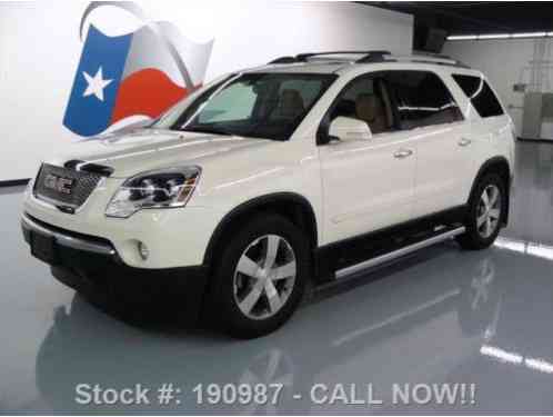 2012 GMC Acadia SLT-1 LEATHER SUNROOF NAV REAR CAM