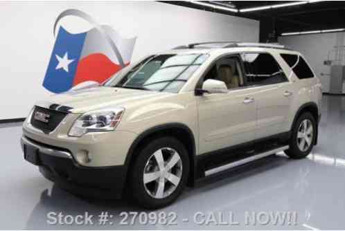 GMC Acadia SLT LEATHER SUNROOF NAV (2011)