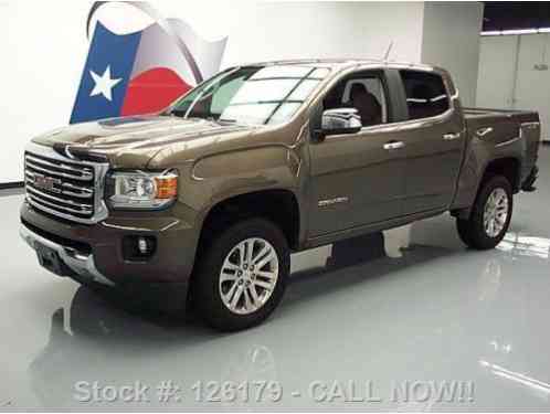 2015 GMC Canyon SLT CREW 4X4 LEATHER REAR CAM