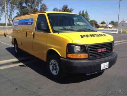 2012 GMC Savana Work Van