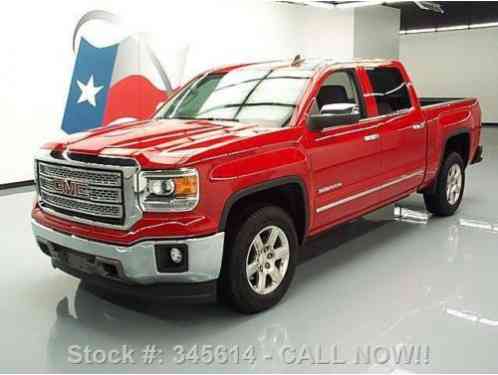 2015 GMC Sierra 1500 SIERRA SLT CREW NAV REAR CAM HTD LEATHER