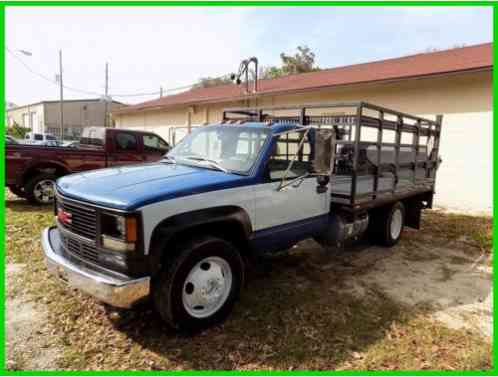 1995 GMC Sierra 3500 1995 gmc one ton hd 3500 flat bed florida no rust