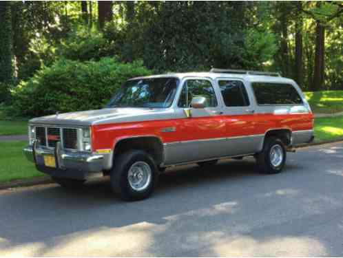 GMC Suburban GMC, Chevy, Suburban, (1985)