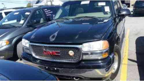 GMC Yukon BLACK WITH TAN LEATHER (2001)