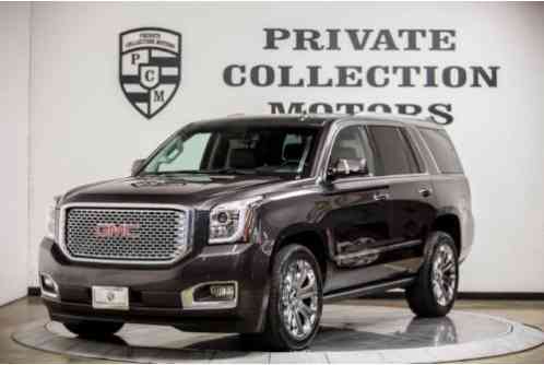 GMC Yukon Denali Highly Optioned (2016)