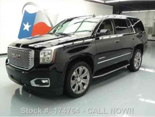 2015 GMC Yukon DENALI SUNROOF NAV DVD 22 WHEELS