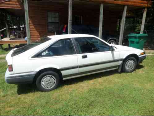 1987 Honda Accord DX Hatchback