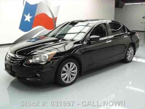 2011 Honda Accord EX-L V6 SEDAN HTD LEATHER SUNROOF