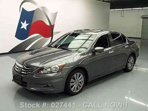 2011 Honda Accord EX-L V6 SEDAN SUNROOF HTD LEATHER