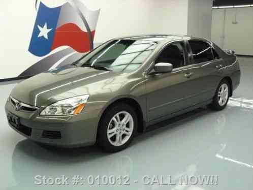 2006 Honda Accord EX SEDAN AUTO SUNROOF HTD LEATHER