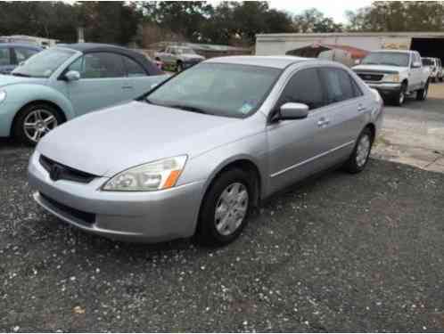 2003 Honda Accord LX 4dr Sedan Sedan Automatic 5-Speed I4 2. 4L