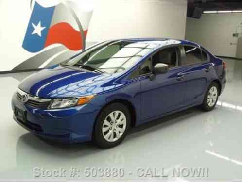 2012 Honda Civic DX SEDAN 1. 8L AUTOMATIC DYNO BLUE