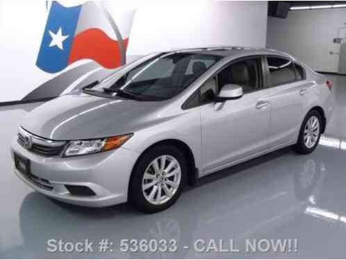 2012 Honda Civic EX-L SEDAN LEATHER SUNROOF NAV